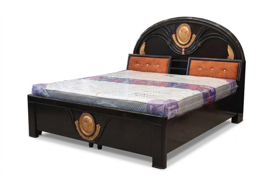 WOODEN CUSHION COT