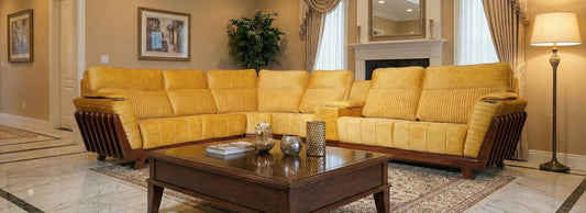 DAZZLE L CORNER SOFA SET - 2+1+C+2