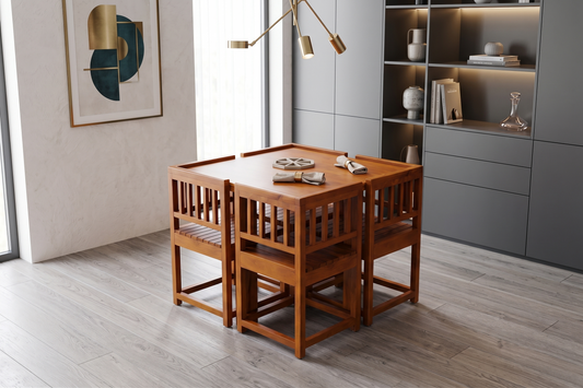 COMFY DINING TABLE + CHAIR