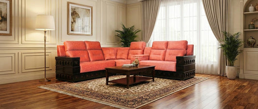 JUKI L COENER SOFA SET - 2+1+C+2+ CUP HOLDER