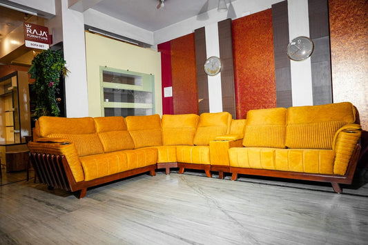 DAZZLE L CORNER SOFA SET - 2+1+C+2