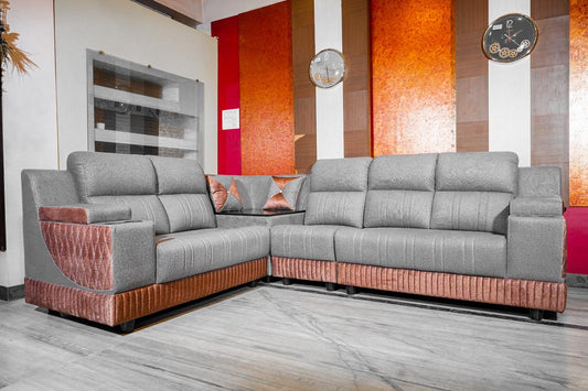 ELITE L CORNER SOFA SET 2+1+C+2